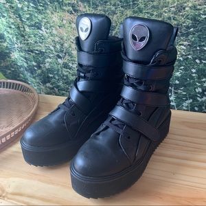 Killstar Alien Platform Boots